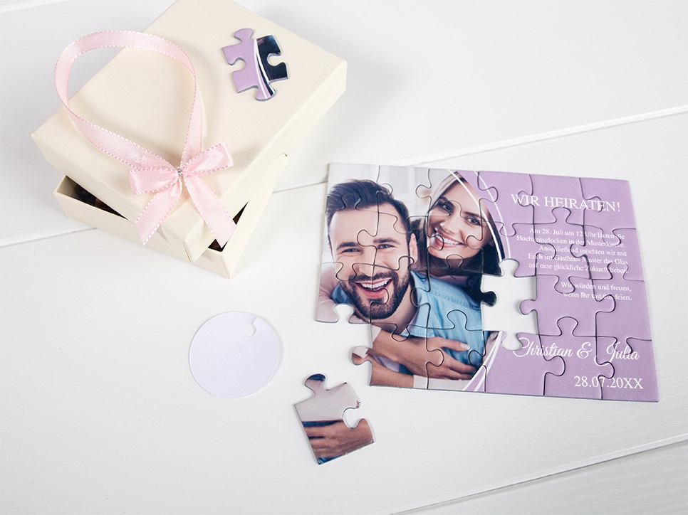 Message-Puzzle gratis Musterset