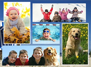 Puzzle mit Fotopuzzle Collage