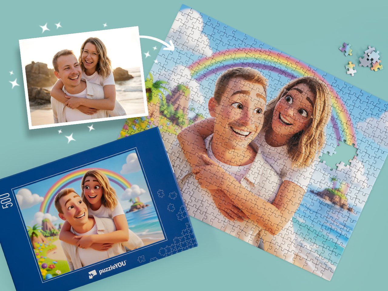 puzzleYOU AI Art 3D Magic Stil