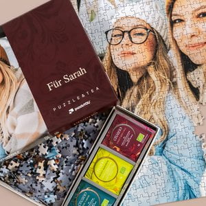 Puzzle&Tea – Die perfekte Alltagsauszeit im eleganten Geschenkset