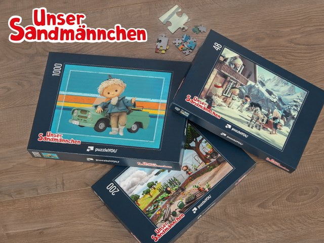 Unser Sandmännchen - die schönsten Puzzle-Motive
