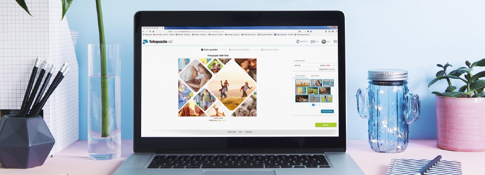 NEU: Die Fotopuzzle-Collage im besten Produkt-Designer aller Zeiten