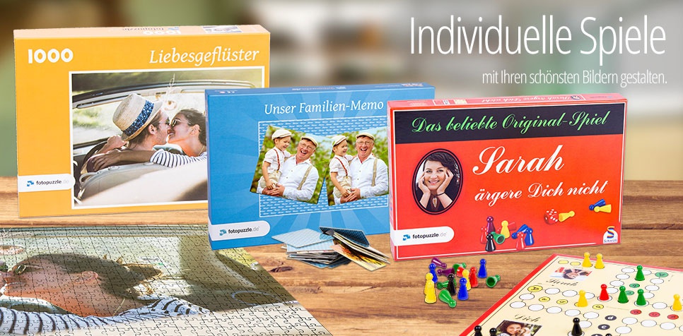 Gestalten Sie Ihr individuelles Spiel