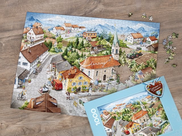 Dahoam is Dahoam in Lansing - das Puzzle