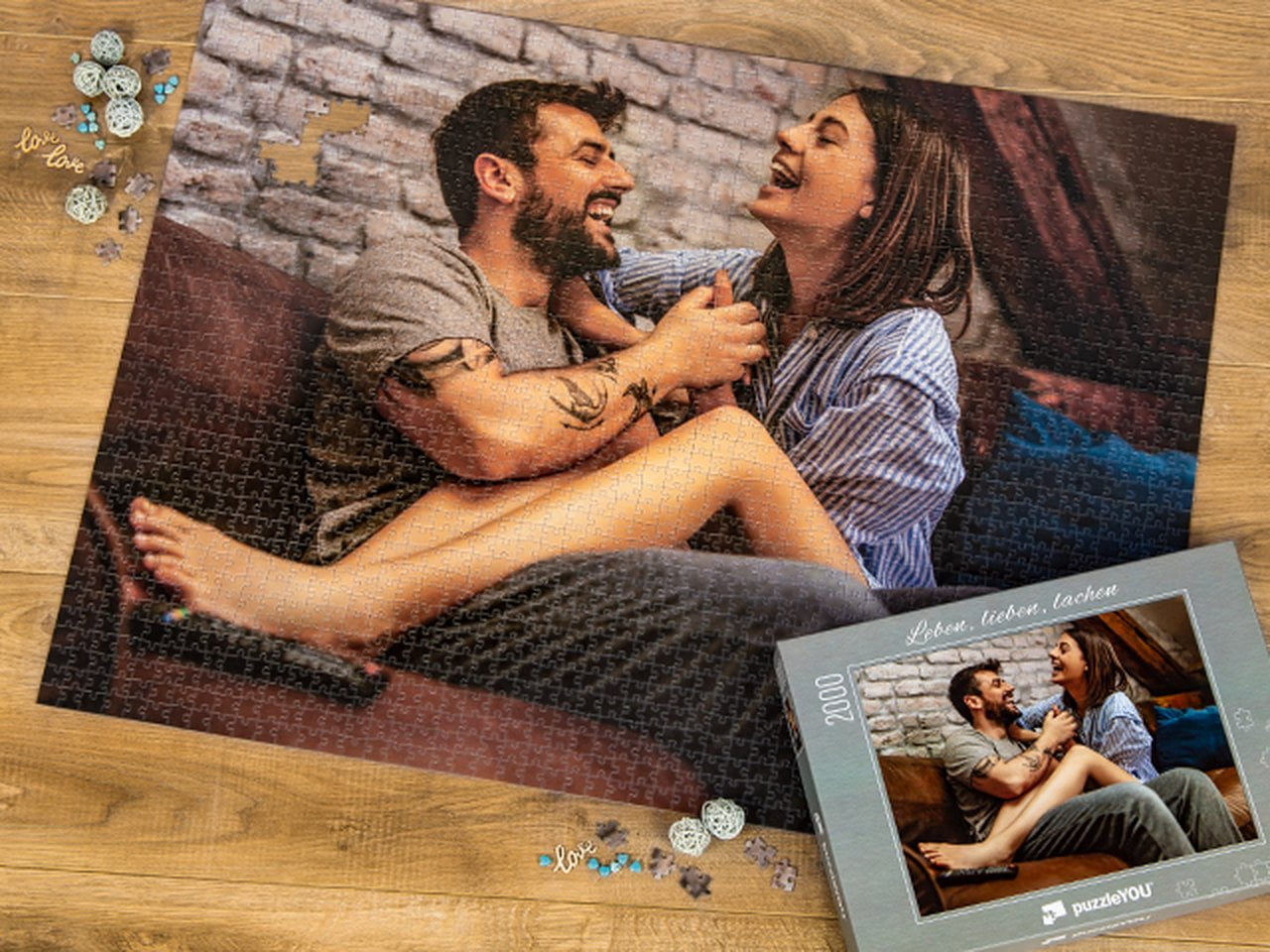 Fotopuzzle zum selbst Gestalten