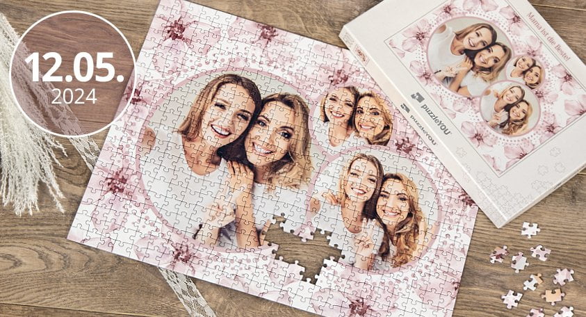 Muttertagsgeschenke von puzzleYOU - personalisierte Fotopuzzles