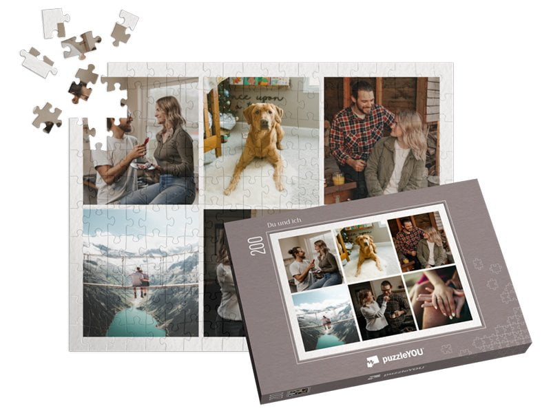 Fotopuzzle Collage 200 Teile